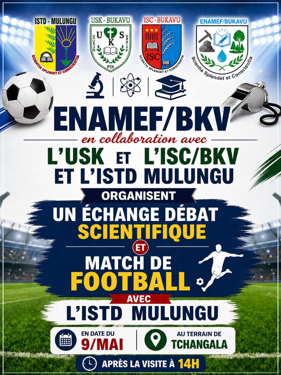Bukavu : l’ENAMEF au cœur d’un échange scientifique et sportif interuniversitaire